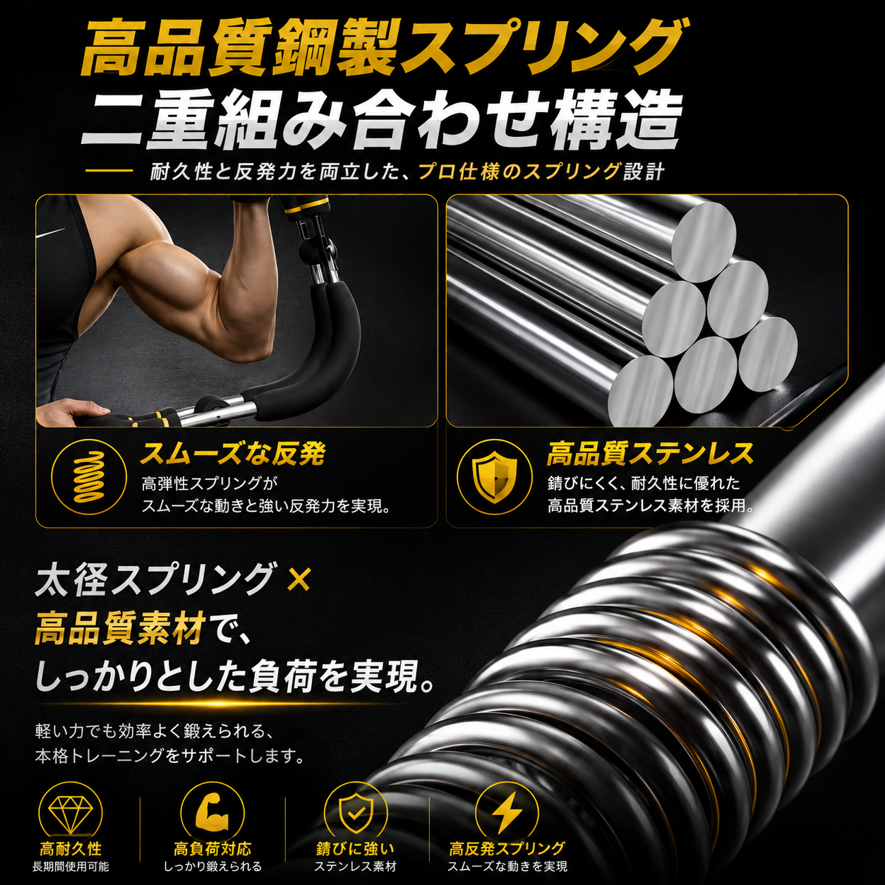 【ジム不要筋トレ器具話題沸騰中】陽乃ツイスター™｜3段階調整可能