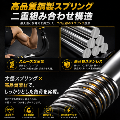 【ジム不要筋トレ器具話題沸騰中】陽乃ツイスター™｜3段階調整可能